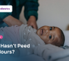 Parent changing a newborn's diaper while checking for wet diapers, dehydration warning signs guide by a Georgia pediatrician